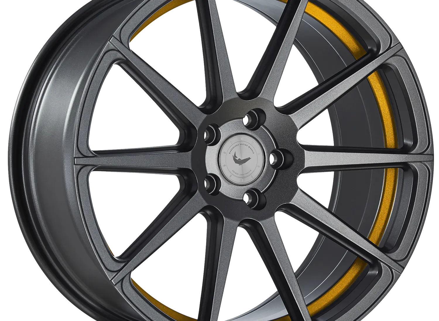 Project 2.0 Gunmetal Colour Trim Yellow